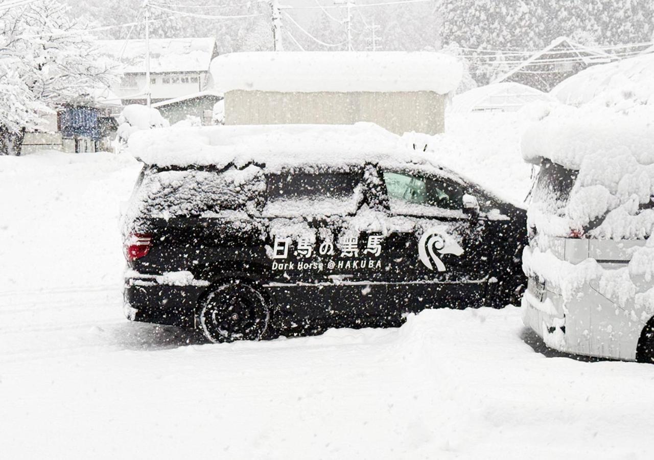 白馬の黒馬　Darkhorse @Hakuba Hotel Bagian luar foto